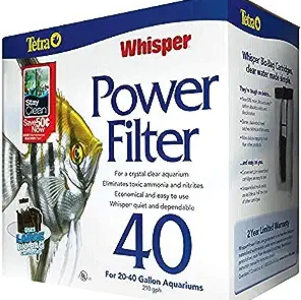 Tetra Whisper Power Filter 40 Open Box Never Used